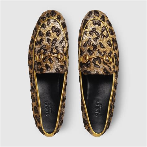 leopard gucci shoes